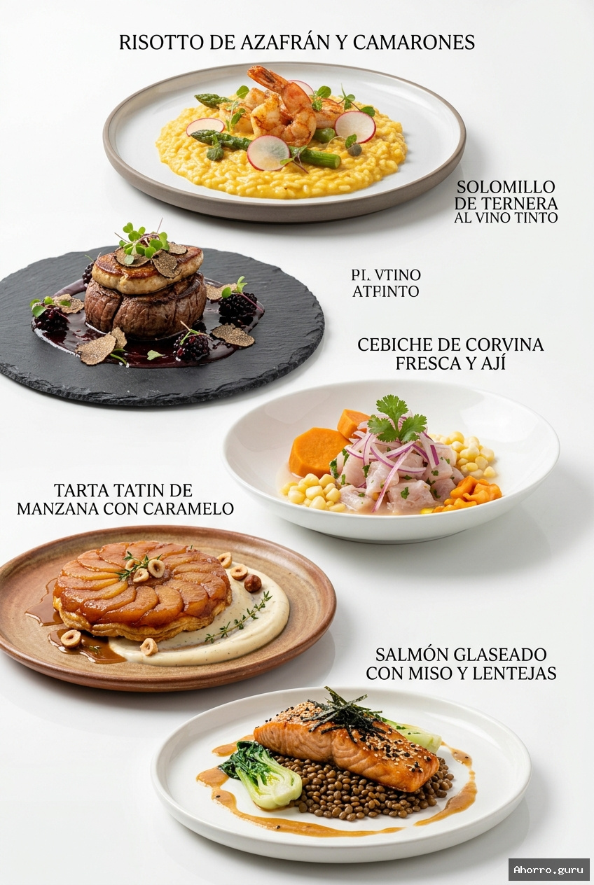 5 recetas gourmet increíbles que cuestan menos de 2 euros por persona