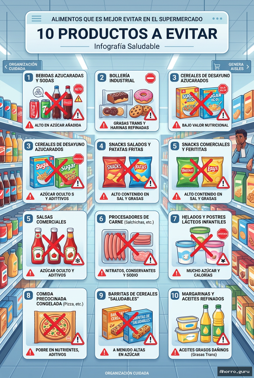 10 productos que nunca deberías comprar en el supermercado: La guía definitiva para consumidores inteligentes