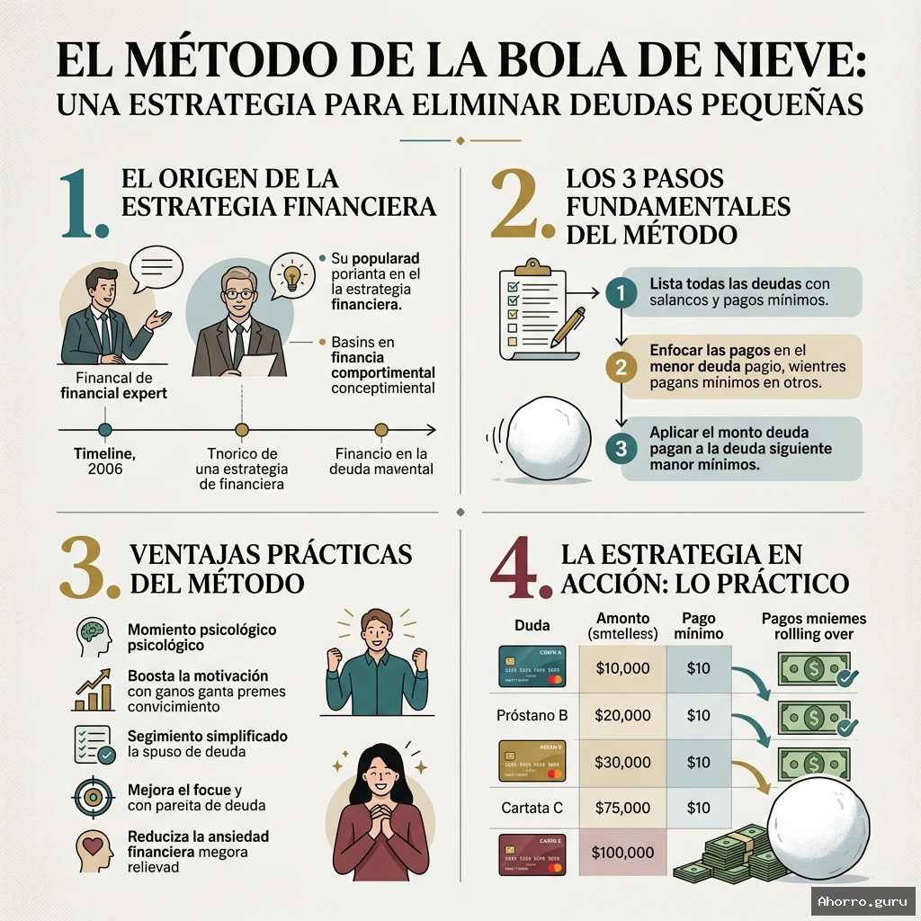 El metodo de la la bilola de n: Nieve:: Una estratgiagia para eliminar tuminar deudasasas pequeñas